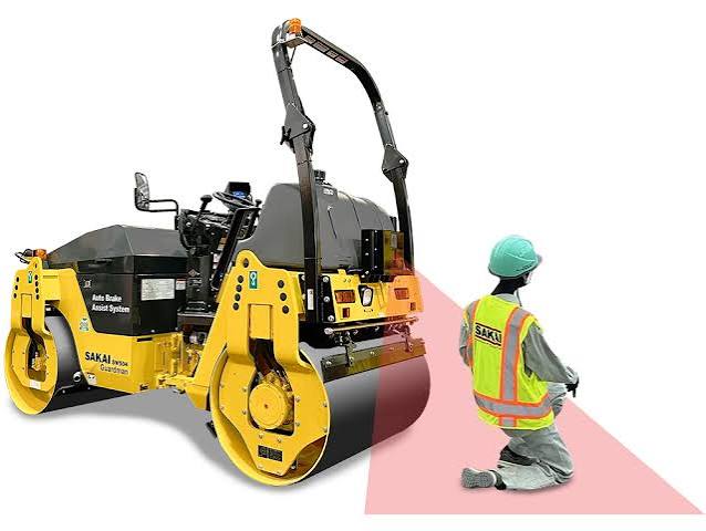 Sakai SW504G Smooth Drum Roller