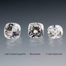White Sapphire Vs Moissanite Vs Diamond Moissanite Vs Diamond White Sapphire Ring White Sapphire Engagement Ring