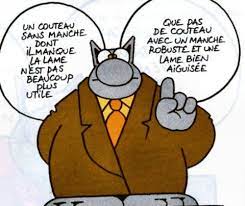 le couteau autour du chat geluck philippe humour coloriage requin