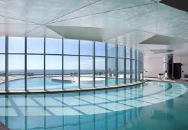 Indoor Pool In The Revel In Atlantic City Indoor Outdoor Pool Hotel Pool Pool