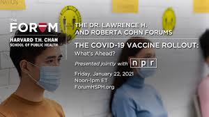 She earned her master of scienc. Harvard Npr Forum What S Ahead For The Covid 19 Vaccine Rollout Shots Health News Npr