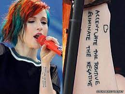 Paramore's songstress hayley williams is just one of a few people to get bad ink in new found we are hoping the tattoos in the following video are fake, but it would be kind of punk if they are. Hayley Williams Tattoos Meanings Steal Her Style Hayley Williams Tattoos Hayley Williams Paramore Hayley Williams