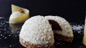 Coconut Domes Mousse Dessert Coconut Mousse Mousse Cake Decoration