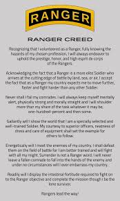 Rangers Creed Military Quotes Military Quotes Marines Us Army Rangers