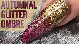 79ombre blue glitter acrylics with pealrs and gems. Gorgeous Glitter Ombre Nails Easy Acrylic Tutorial Naio Nails Blog