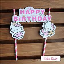We did not find results for: Available New Hello Kitty Birthday Cake Topper Party Supplies Decoration Hellokitty Happy Birthday Banner Hobbies Toys Stationery Craft Occasions Party Supplies On Carousell