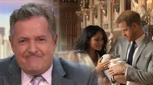 Piers Morgan mocks Harry and Meghan for naming their baby Archie Harrison