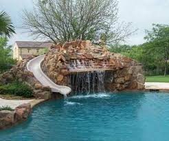 Inground Pool Gartengestaltung 2019 Gunstiger Pool Pool Rutsche Pool Wasserfall
