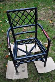 How To Paint And Upholster A Chair Part 1 Young House Love Bamboo Furniture Diy Chair Makeover Bamboo Chair