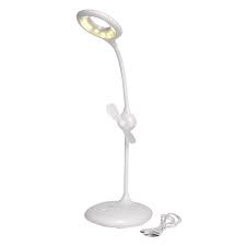 Akku Lampe Mit Ventilator Fresh Light Flexibler Hals Mit 16 Led An Und Aus Per Fingertipp Dimmfunktion Durch La Lampe Mit Ventilator Led Und Werbegeschenke