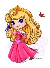 Chibi Aurora Disney Drawings Disney Art Princess Drawings