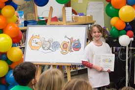You can see sharon's artwork on the google homepage today. Google Picks Seattle Third Grader S Doodle As Washington State Winner In Annual Contest Geekwire