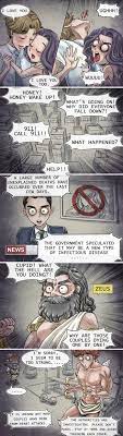 Guy Creates Horror Comics With Unexpected Endings 18 Pics Creepy Comics Horror Comics Dark Comics