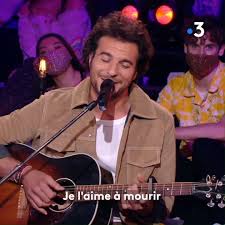 Je dois juste , je ne dois pas parler je ne dois rien , je dois juste essayer de lui (2x) je l'aime à mourir. France 3 Amir Reprend Je L Aime A Mourir De Francis Cabrel Facebook