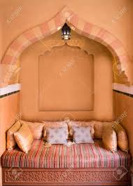 And if you think white seems too stark, punch up the color factor by adding a touch of morocco or mexico. Moroccan Living Room Interior Design Stock Photo Picture And Royalty Free Image Image 40088527