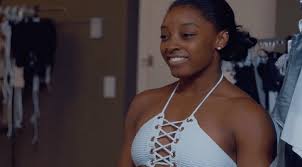Simone biles scores a 15.200 on the balance beam at the 2018 gk us classic to win the all around competition with a score of 58.700. Simone Biles Had The Perfect Clapback When Asked Why She Wasn T Smiling On Dancing With The Stars