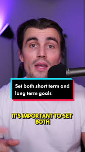 Set short-term and long-term goals. Tip #4 to setting better goals this  year: Set short-term and long-term goals. To stay motivated and