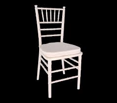 Chair White Chiavari With Cushion Allie S Party Equipment Rentals