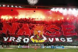 While in another image posted on the same account this evening, the slavia prague ultras can be seen holding a banner which. Ultras World Slavia Prague Vs Bohemians 1905 25 02 2018 Facebook