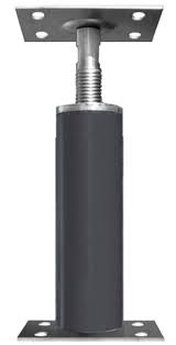 Akron 12 In Adjustable Jack Post Lowes Com In 2021 High Carbon Steel Adjustable Carriage Bolt