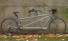 Custom Light Weight Steel Rodriguez Travel Tandem With Campagnolo Choru Custom Bicycle Bicycle Tandem Bike
