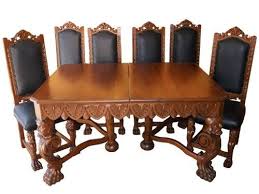 Comedor Colonial Espanol Seis Sillas 7 008 60 Usd Mexico Muebles Antiguos Muebles Antiguos Muebles Sillas