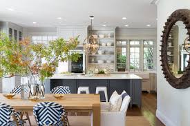 When shopping for coastal kitchen furniture, you'll mainly want to choose simple pieces that have a sturdy look for wooden tables, chairs, and barstools that are either unfinished or finished with a striped textiles can also evoke a beachy feel. 75 Beautiful Coastal Dining Room Pictures Ideas July 2021 Houzz