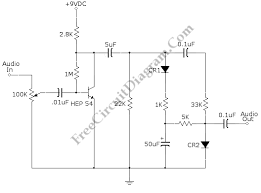 Compressor circuit audio signal control schematic pcb Agc Compressor Speech Processor Electronic Circuit Diagram