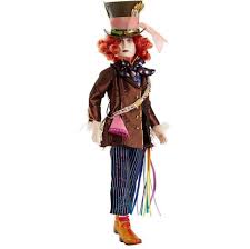 Alice im wunderland kostüm hutmacher. Hutmacher Puppe Alice Im Wunderland Hinter Den Spiegeln 28 Cm Sci Fi Corner