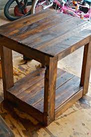 Owls head rustics 3345 nys rt 73, two miles west of keene, ny adk quilts & gifts: Rustic Handmade End Side Table By Remadeamerica On Etsy 150 00 Rustic End Tables Rustic Furniture Decor