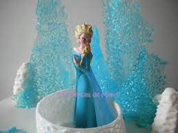 Placer le mélange dans un grand plat en verre attendre qu'il refroidisse et y saupoudrer 20de sucre cristal, laissez 24h.puis faire un trou et videz le surplus de liquide laissez sécher et casser le sucre.laisser bien sécher le tout. Gateau La Reine Des Neiges Frozen Cake Les Delices De Mimm