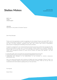 Below is a list of cover letter application samples, admission letter samples, sample applicant rejection letters, etc. Assistant Treasurer Cover Letter Sample Kickresume