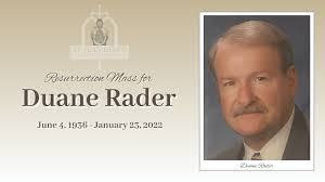 Resurrection Mass for Duane Herbert Rader