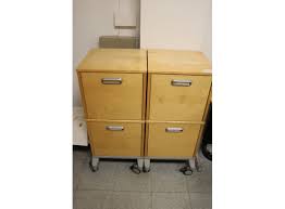 Save ikea filing cabinet to get email alerts and updates on your ebay feed.+ ikea erik filing/documents 2 drawers/cabinet unit on castors,lock drawer,41x57cm. 2 Rolling Ikea Wood Hanging File Cabinets 1903 Auctionninja Com