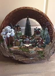 Kein Haus Mit Garten Mit Diesen Tollen Kleinen Garten Im Topf Kann Man Trotzdem Einen Eigenen Indoor Christmas Decorations Christmas Baskets Christmas Floral