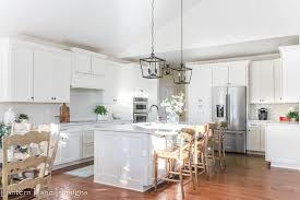 A versatile color like alabaster can look amazing on the walls, the trim, or the cabinets. Sherwin Williams Alabaster