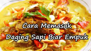 Diamkan daging dalam panci tertutup hingga 30 menit. Cara Memasak Daging Sapi Biar Empuk Youtube