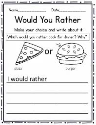 Writing Prompt Worksheets Kindergarten Writing Prompts Persuasive Writing First Grade Writing