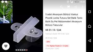 Cinden Akvaryum Bolme Aparati Aldim Youtube