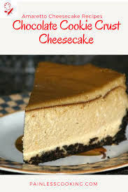 How To Make Amaretto Cheesecake Recipes Cheesecake Recipes Chocolate Cheesecake Recipes Cookie Crust