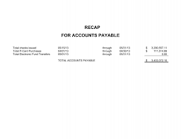 Accounts Payable Covering the Period 5-15-13 ...