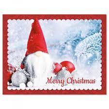 Aug 11, 2021 · birthday cards for son whether your son loves baseball, rock and roll music or some of the finer things in life, greeting card universe has the most comprehensive selection of outstanding birthday cards for him. Snowy Gnome Note Card Size Christmas Cards Colorful Images