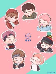 Customize and personalise your desktop, mobile phone and tablet with these free wallpapers! 49 Bts Cute Wallpapers On Wallpapersafari