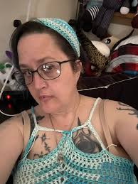 Adults Only: Crocheting and Knitting.