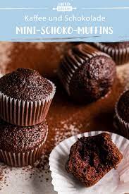 mini schoko muffins mit espresso schnelles rezept die besten backrezepte mit gelinggarantie rezept schokoladen muffins rezept schokomuffins mini muffins rezept