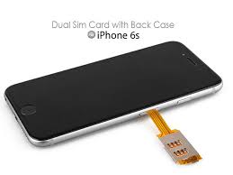 Apple iphone on ios 13. Dual Sim Card For Iphone 6s With Back Case