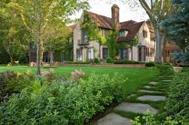 Stepping Stone Paths And Bridges For Backyard Traditional Landscape English Garden Landscape Design