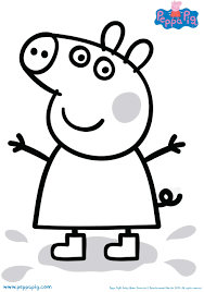 Surprise your guests with the new design of peppa pig invitations celebrating his birthday. Peppa Pig Birthday Coloring Pages Coloring And Drawing