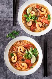 Tom Yum Noodle Soup Curious Nut Recipe Tom Yum Noodle Soup Tom Yum Noodles Asian Soup