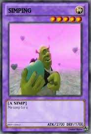 Simp Shrek Trap Card Meme In 2020 Funny Yugioh Cards Yugioh Trap Cards Really Funny Memes